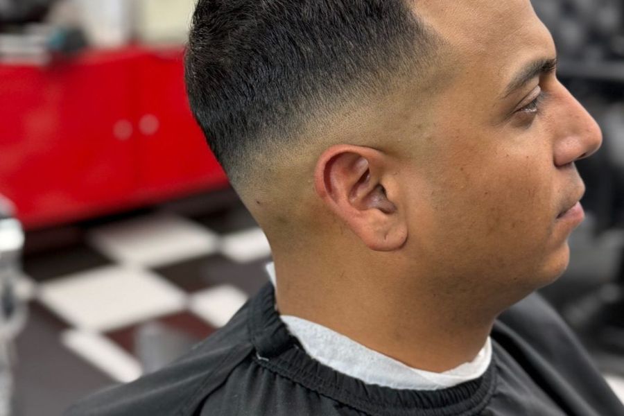 A clean fade